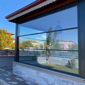 Silinebilir Giyotin Cam Balkon